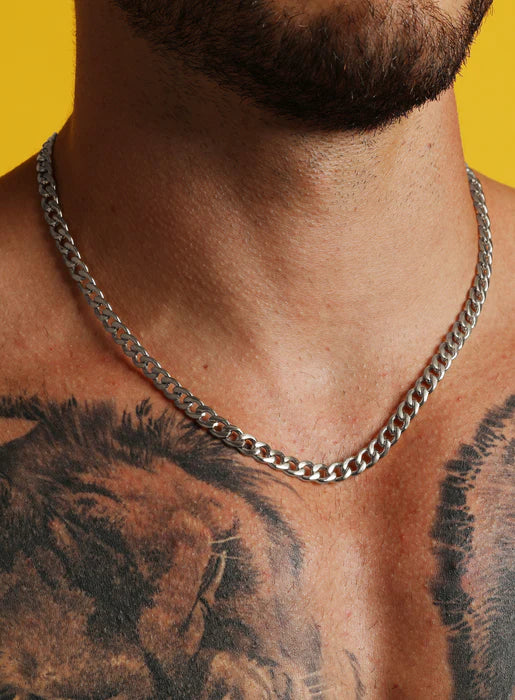 Stainless men chain for look smexy